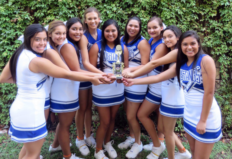 NHS cheerleaders bring home hardware from UCA camp The Devine News