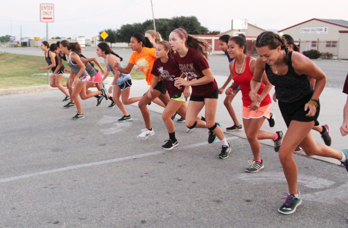 Devine Cross Country preparing for Gonzales Relay