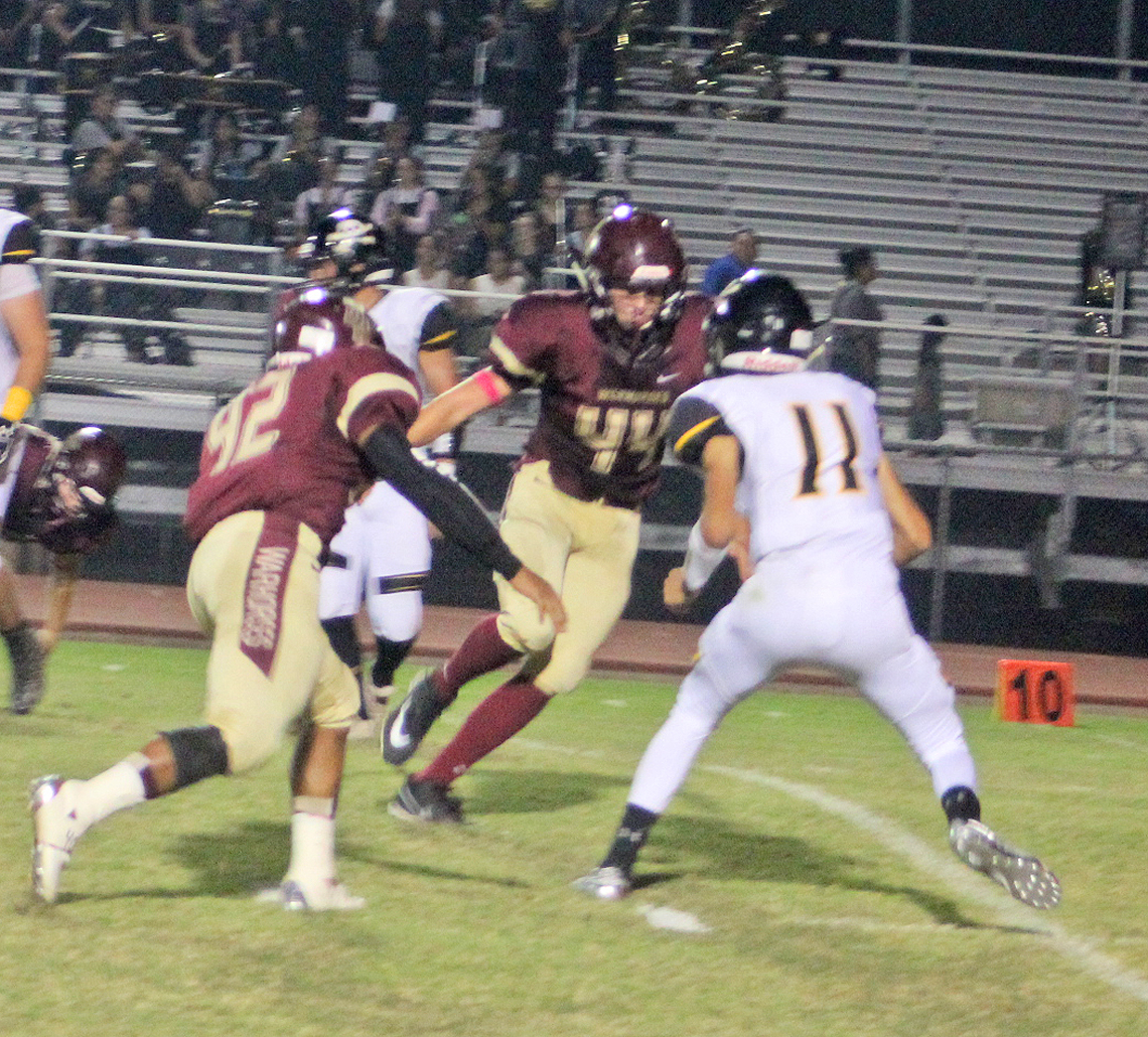 Warhorse offense busts out in big way in 70-34 win over Lytle