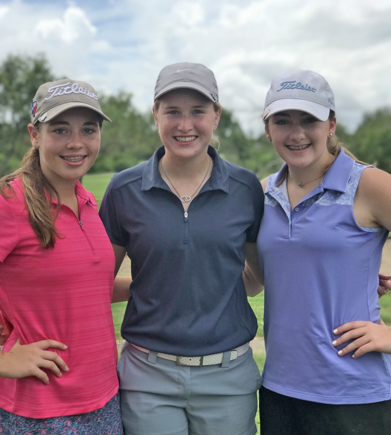 Busby, Spivey, and Weyel compete at Oso Beach Golf Course