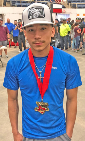 Padilla caps off career with his 2nd State title, breaks new Texas State squat record
