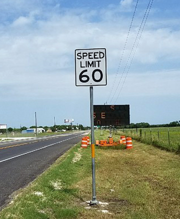 Hwy. 173 speed limit lowered to 60 MPH from Devine to Hondo