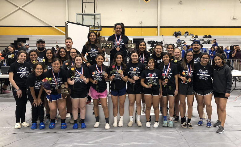 Lady Mustang powerlifters capture first Regional Championship