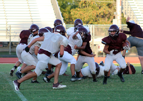Warhorse football inching closer to real competition; Gonzales scrimmage set for Thursday