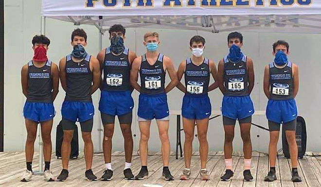 Gilkey leads Mustang XC team to Regional