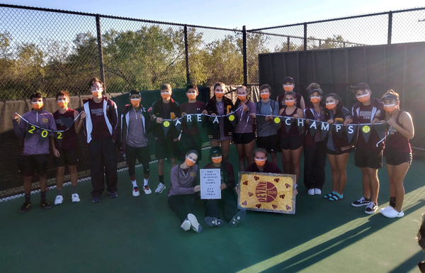 Devine Team Tennis wins Area championship
