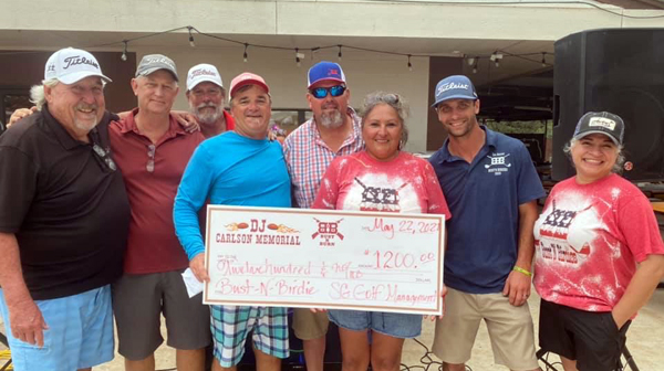 DJ Carlson Memorial Golf Tournament raises over $12,000 for local scholarships