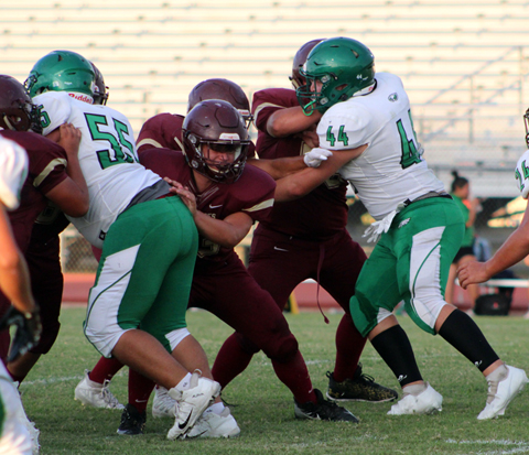 32 1st half points vault JV Horses to big win over Luling; defense dominates in 40-0 shutout