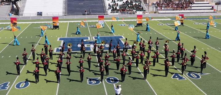 Devine receives 6th consecutive 1st Division at Region Marching