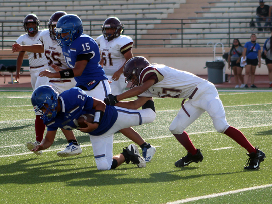 JV Horses will way to 28-14 victory over Carrizo Springs