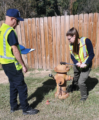 Fire hydrant testing back on track and underway this week in Devine