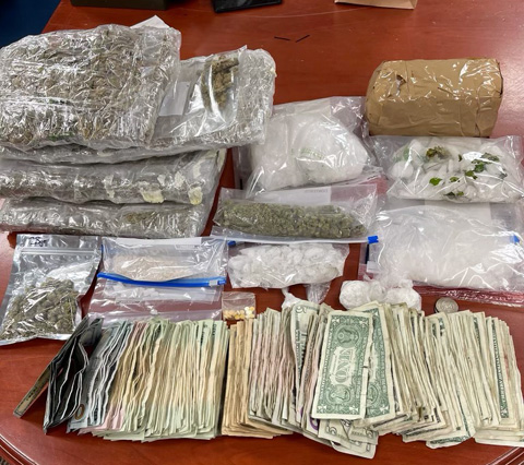 40 pounds of meth, firearms, $10,000 cash taken off the streets in lengthy investigation