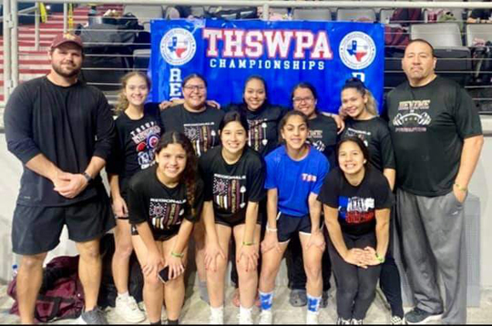 Cece Martinez, Nayeli Saldana advance to State; THSWPA 4A Championships March 18