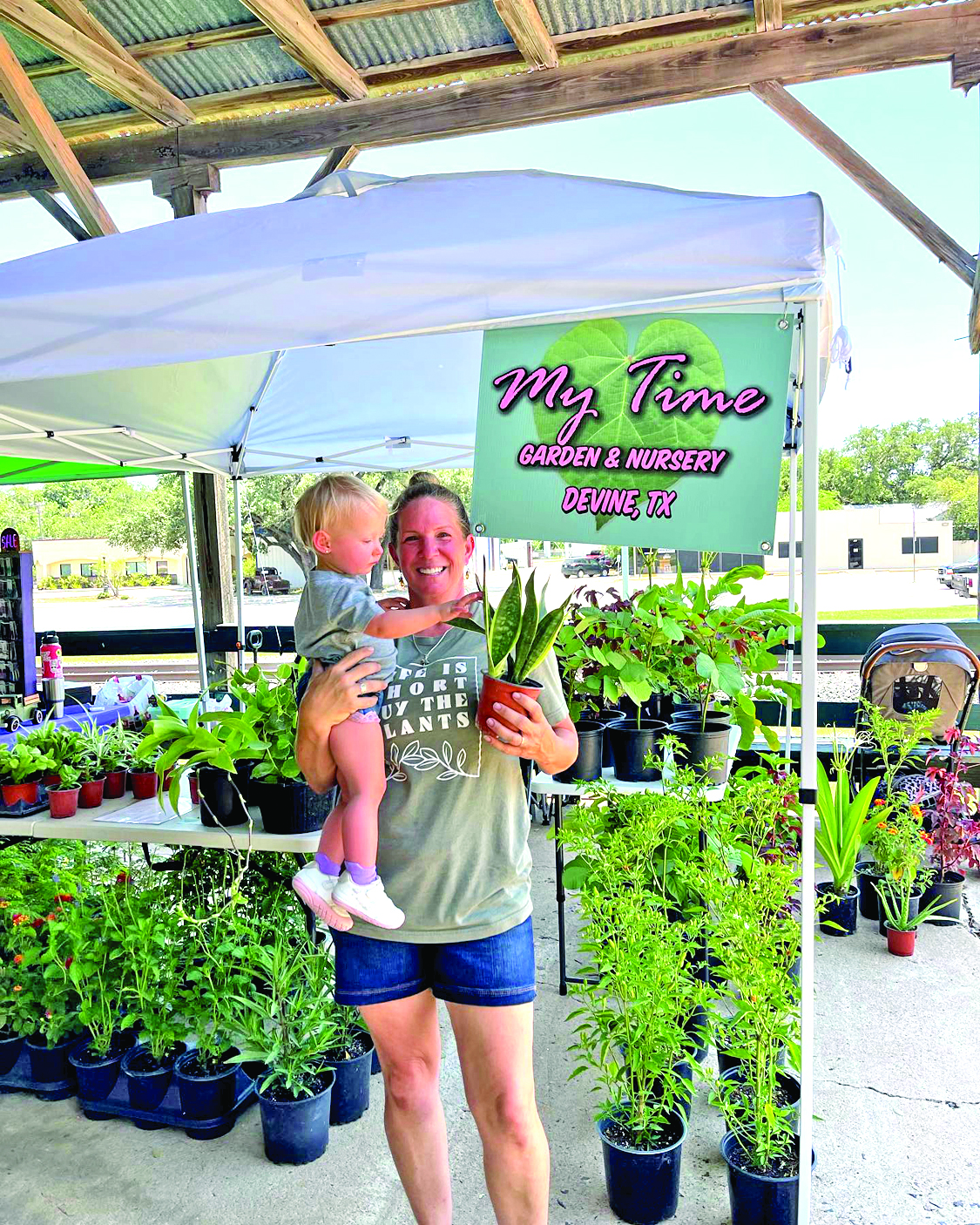 New business alert! My Time Garden & Nursery Opening in Devine Sept. 15th