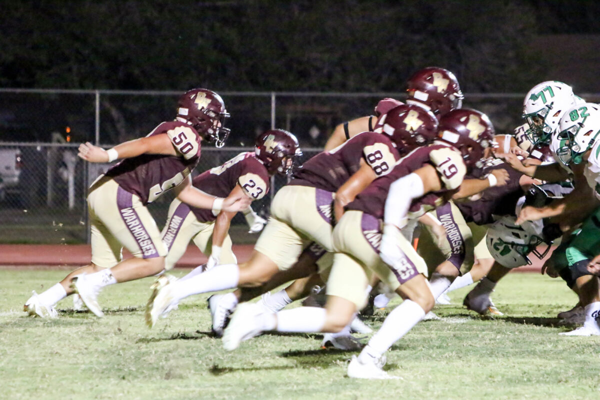 Warhorses kick off District 14-4A DII action vs YMLA at the “Rock Pile” Kickoff 7pm Thursday