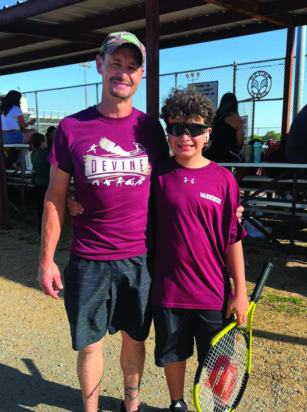 DMS Tennis hits home courts