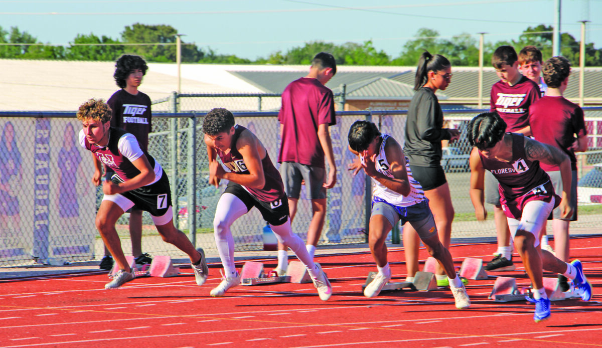 29/30-4A Battle it out at Area Track Meet April 11 in Port Lavaca